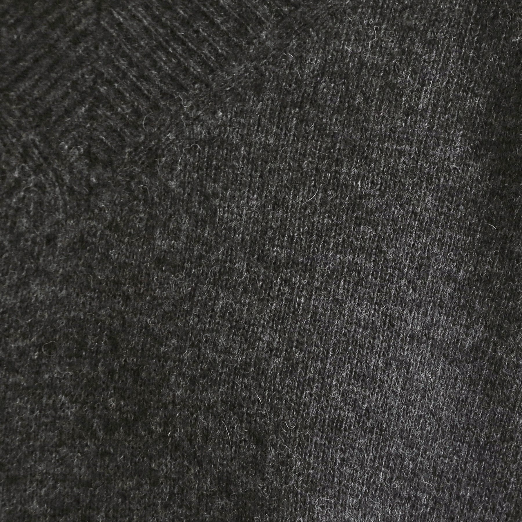 オペーク ドット クリップ OPAQUE.CLIP 【es】フラッフィーウールVネックニット【洗濯機洗い可】 （チャコールグレー(014)） チャコールグレー(014)