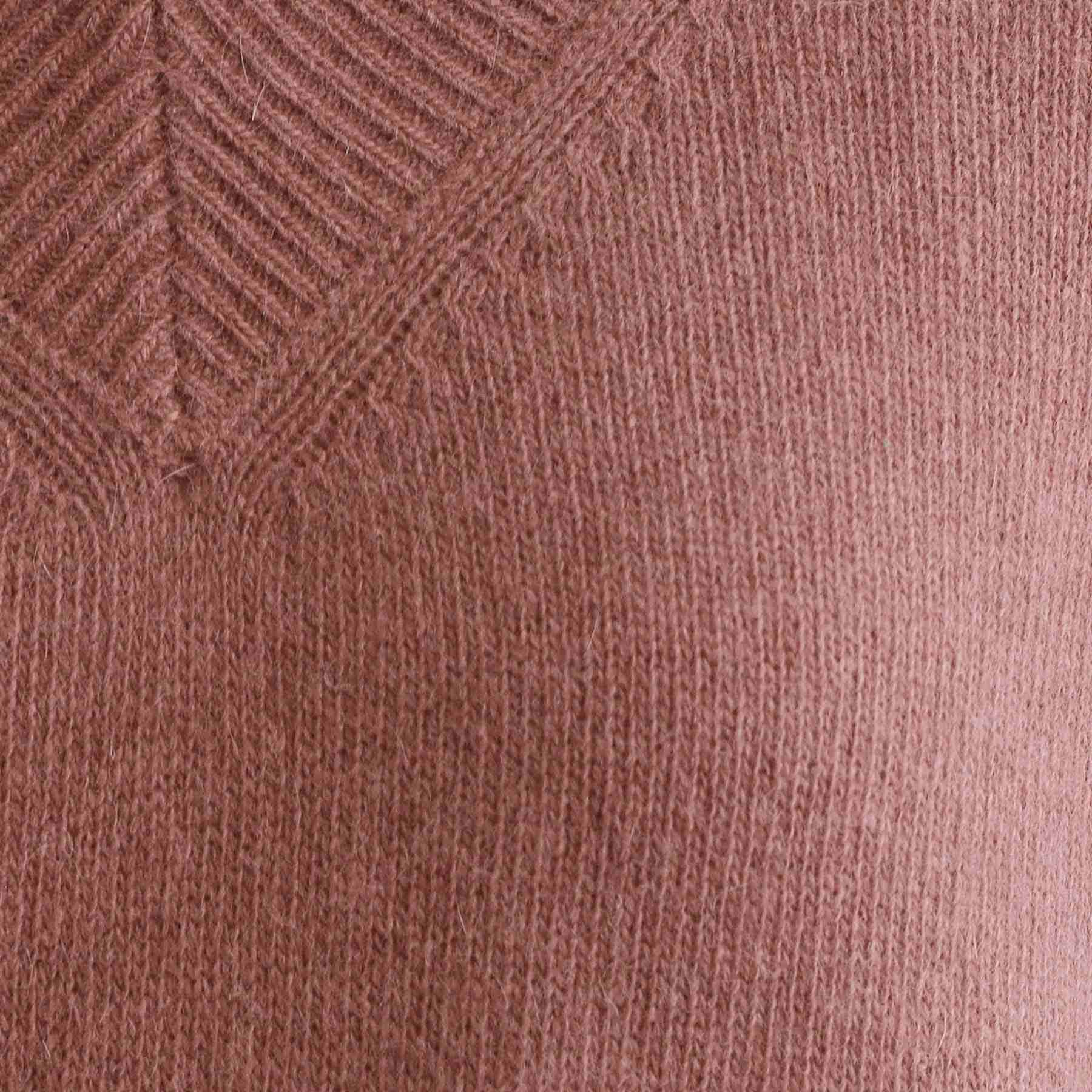 オペーク ドット クリップ OPAQUE.CLIP 【es】フラッフィーウールVネックニット【洗濯機洗い可】 （チャコールグレー(014)） チャコールグレー(014)