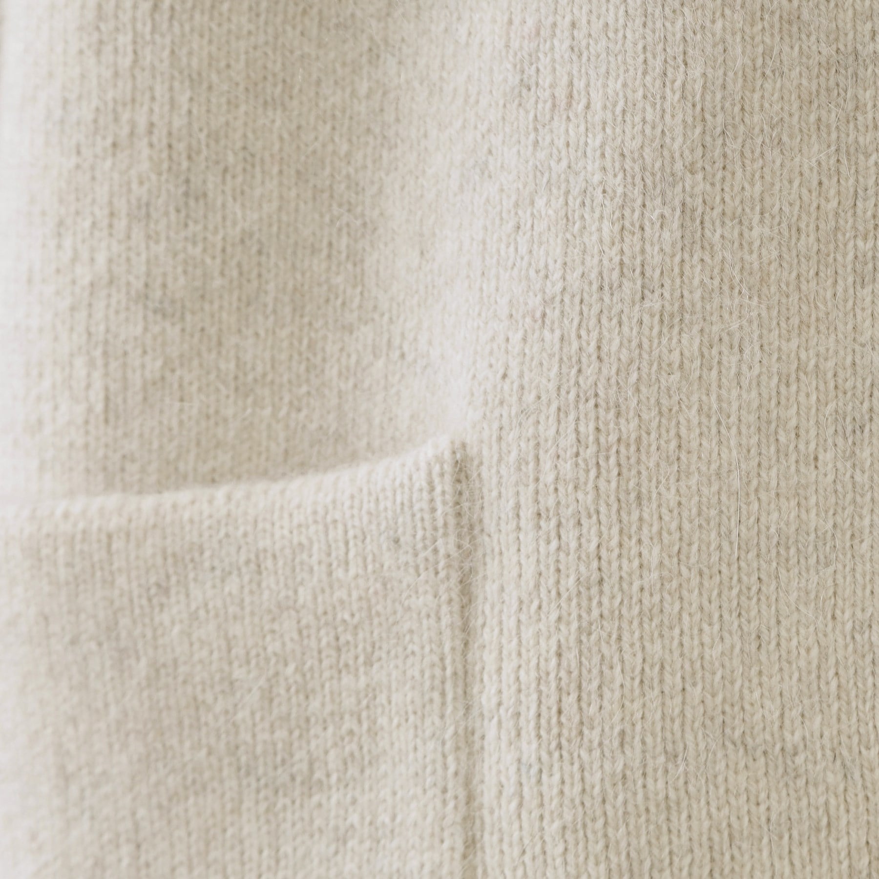 オペーク ドット クリップ OPAQUE.CLIP アンゴラ／フォックスブレンド ニットカーディガン【洗濯機洗いOK】 （モカブラウン(042)） モカブラウン(042)