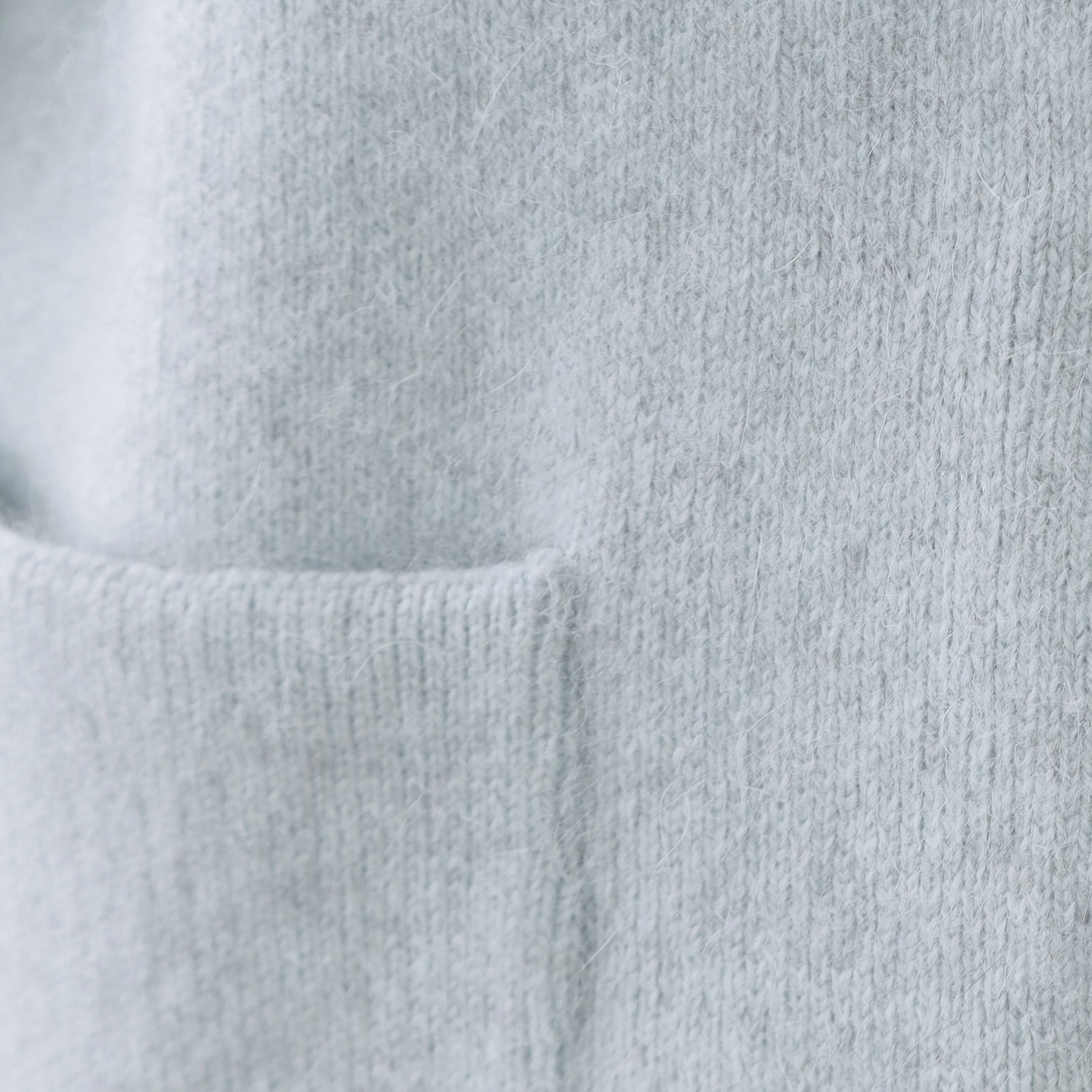 オペーク ドット クリップ OPAQUE.CLIP アンゴラ／フォックスブレンド ニットカーディガン【洗濯機洗いOK】 （モカブラウン(042)） モカブラウン(042)