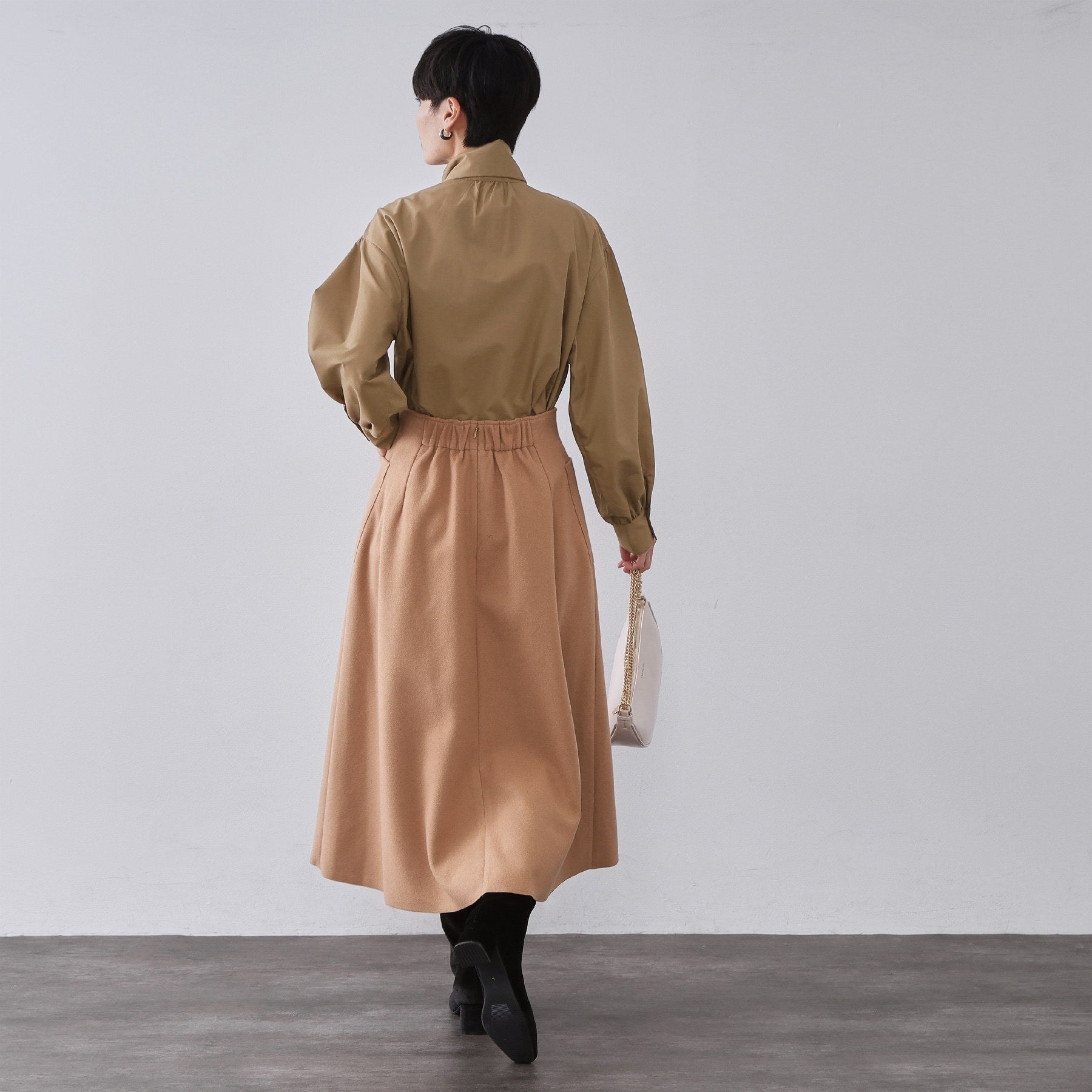 オペーク ドット クリップ OPAQUE.CLIP ボウタイブラウス【洗濯機OK】 （ホワイト(001)） ホワイト(001)