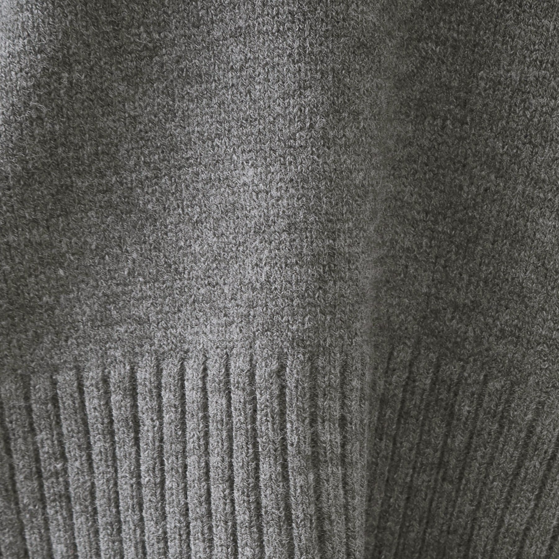 オペーク ドット クリップ OPAQUE.CLIP ハーフジップミドルゲージニット【洗濯機OK】 （ブルーグリーン(097)） ブルーグリーン(097)