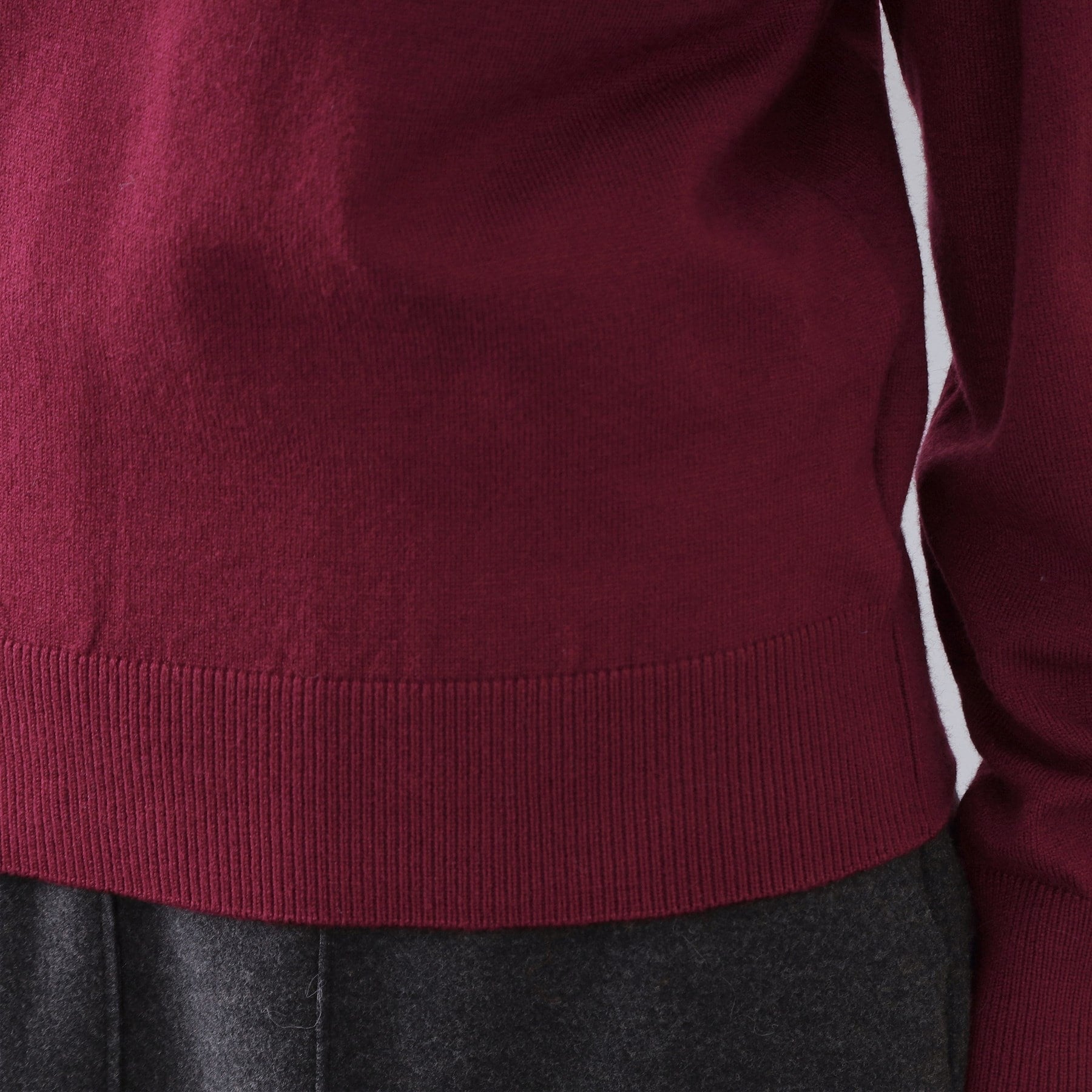 オペーク ドット クリップ OPAQUE.CLIP オフショルダーニット【洗濯機OK】 （ボルドー(064)） ボルドー(064)