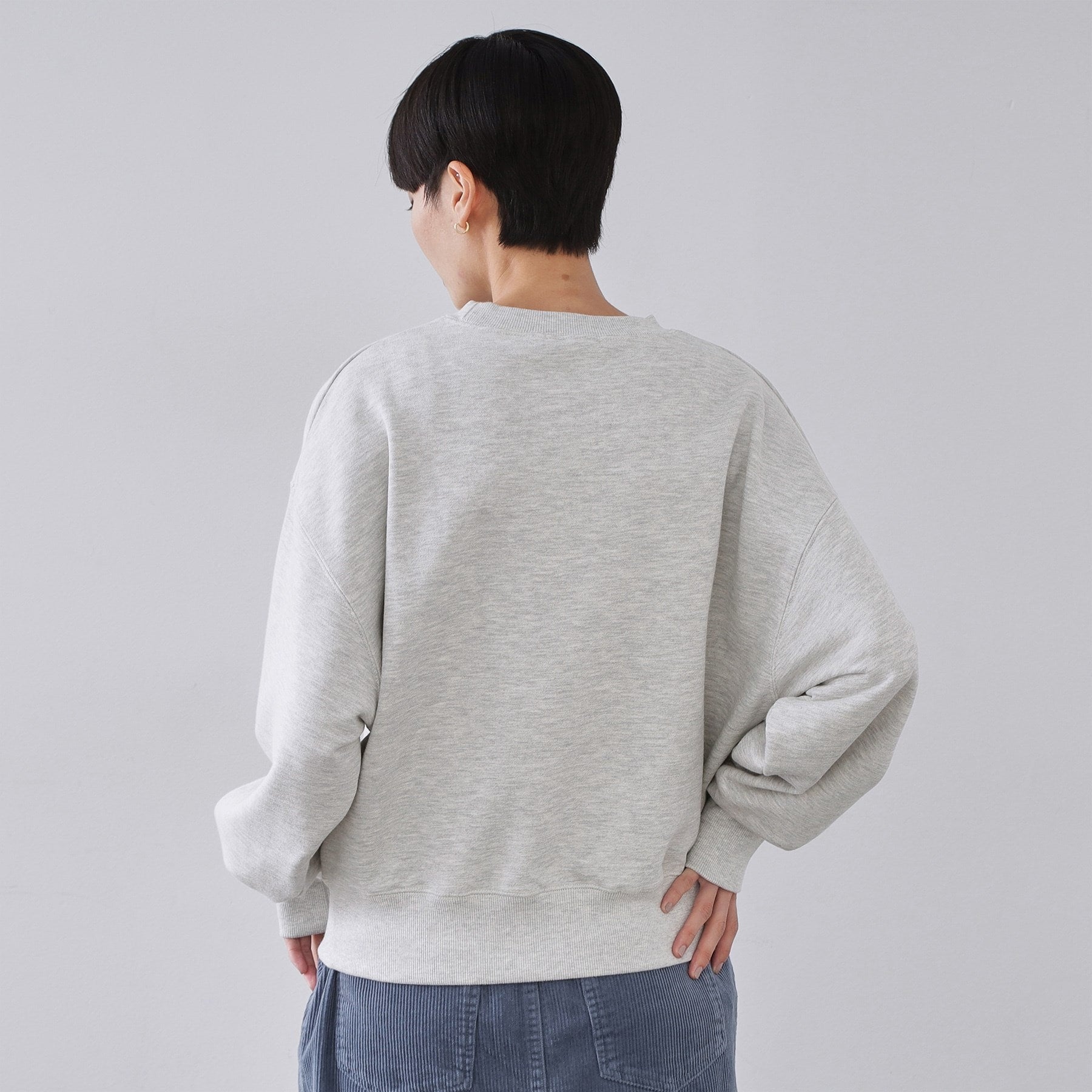 オペーク ドット クリップ OPAQUE.CLIP 裏毛プリント刺繍ロゴ【洗濯機OK】 （ネイビー(094)） ネイビー(094)