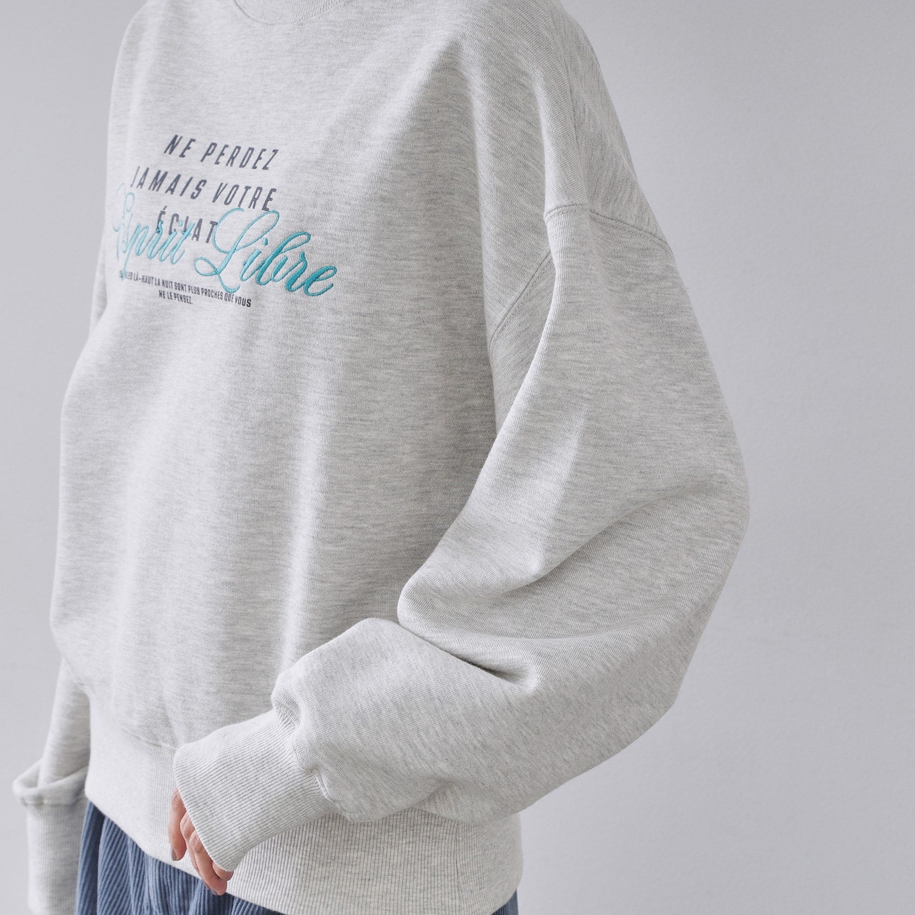 オペーク ドット クリップ OPAQUE.CLIP 裏毛プリント刺繍ロゴ【洗濯機OK】 （ネイビー(094)） ネイビー(094)