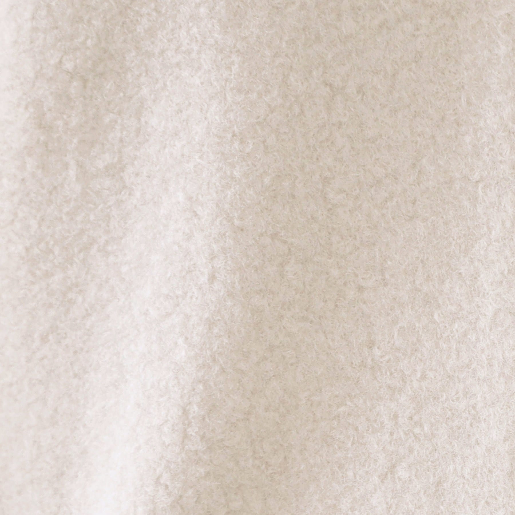 オペーク ドット クリップ OPAQUE.CLIP もこもこノーカラージップミドルコート【洗える】 （ライトベージュ(051)） ライトベージュ(051)