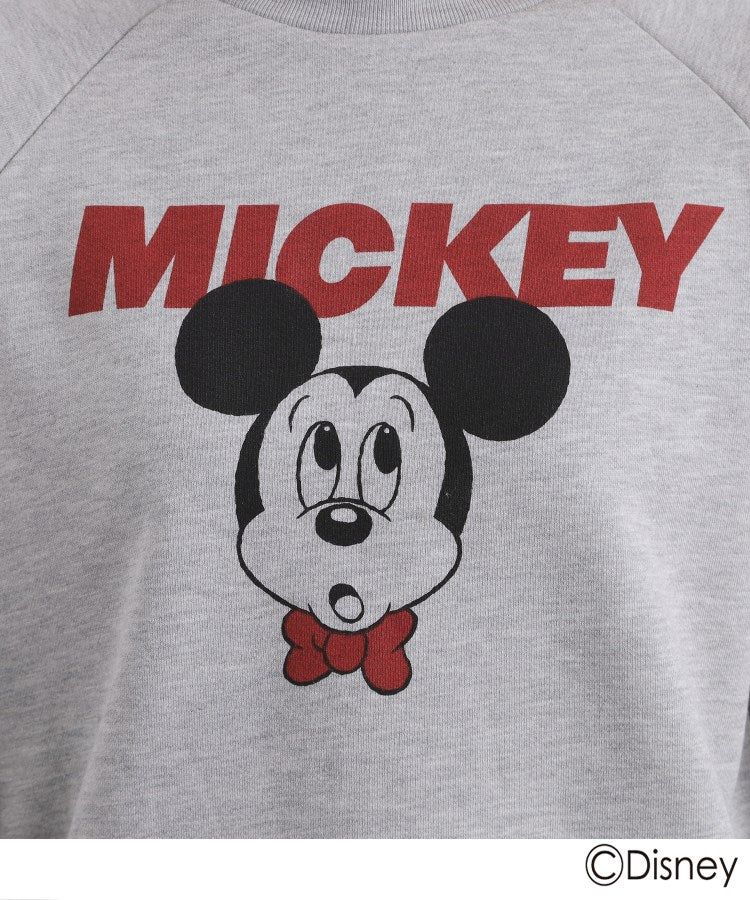 オペーク ドット クリップ OPAQUE.CLIP 《Mickey Mouse》プリントアソートスウェット【洗濯機OK】 （グレー(012)） グレー(012)