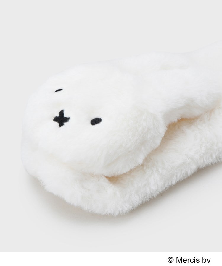 オペーク ドット クリップ OPAQUE.CLIP 【コラボ】miffy x OPAQUE.CLIP フェイクファーティペット （チャコールグレー(014)） チャコールグレー(014)