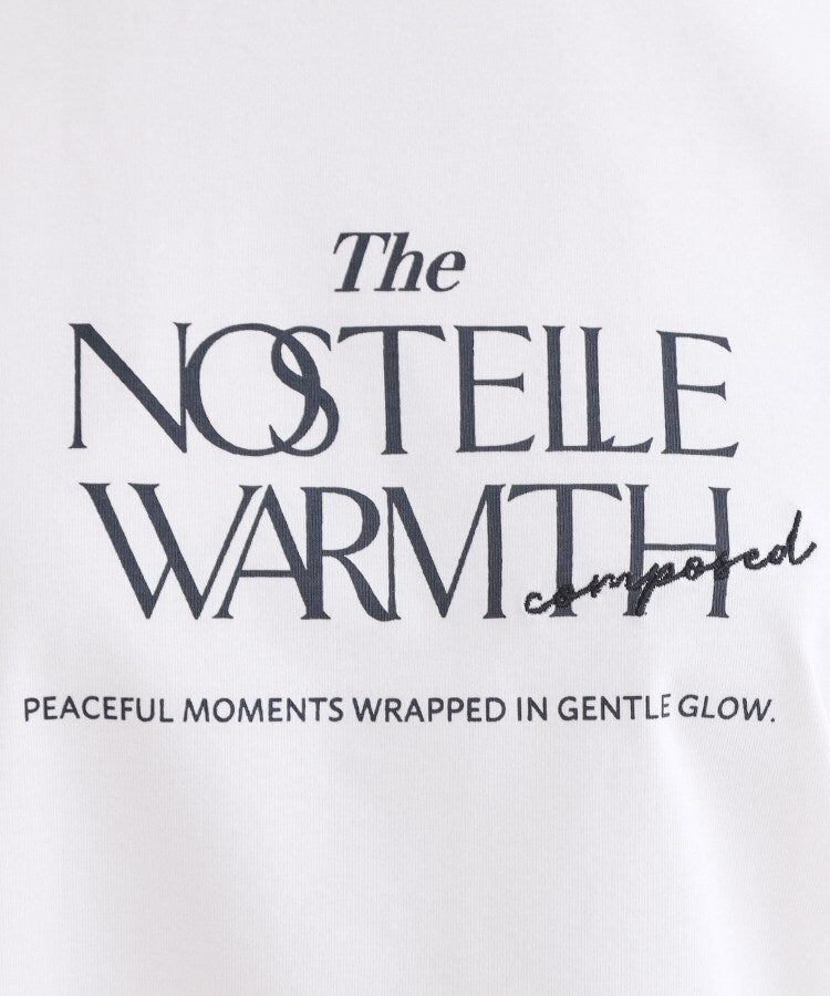 オペーク ドット クリップ OPAQUE.CLIP ロゴプリント＆刺繍Tシャツ【洗濯機OK】 （ホワイト(001)） ホワイト(001)