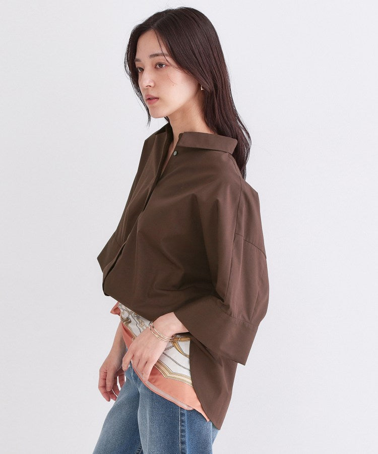 オペーク ドット クリップ OPAQUE.CLIP ハーフスリーブシャツ【洗濯機OK／防シワ加工】 （ホワイト(001)） ホワイト(001)