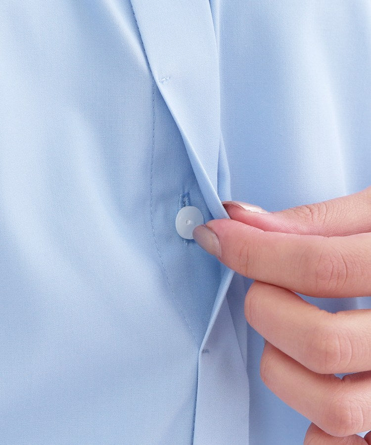 オペーク ドット クリップ OPAQUE.CLIP ハーフスリーブシャツ【洗濯機OK／防シワ加工】 （ホワイト(001)） ホワイト(001)