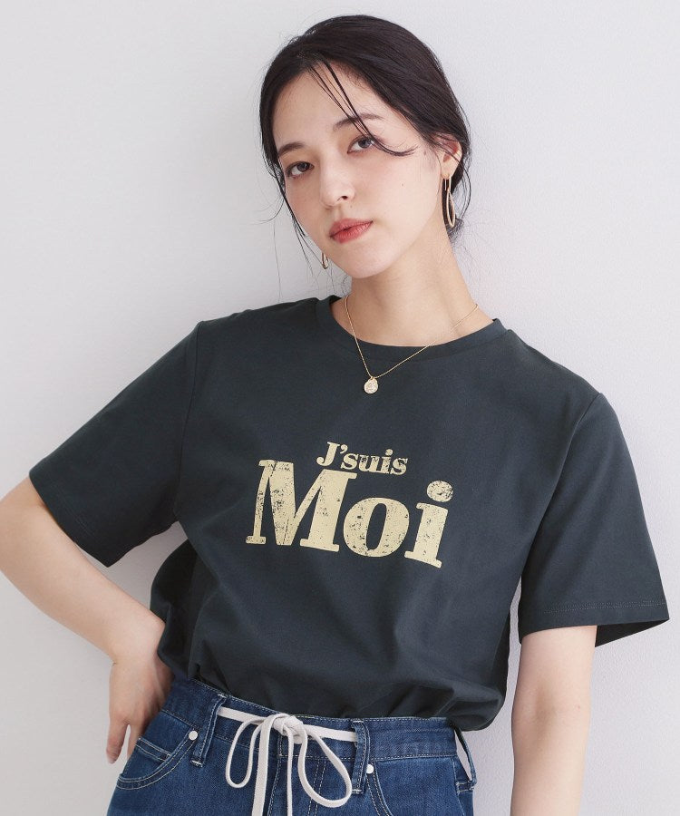 オペーク ドット クリップ OPAQUE.CLIP アソートロゴTシャツ【洗濯機OK】 （ライトベージュ(051)） ライトベージュ(051)