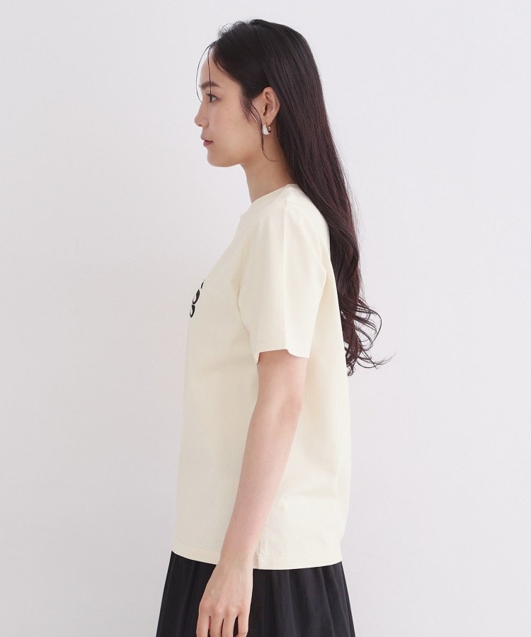 オペーク ドット クリップ OPAQUE.CLIP アソートロゴTシャツ【洗濯機OK】 （ライトベージュ(051)） ライトベージュ(051)