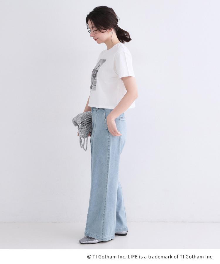 オペーク ドット クリップ OPAQUE.CLIP 【LIFE PICTURE COLLECTION】アソートフォトTシャツ （ホワイト(101)） ホワイト(101)
