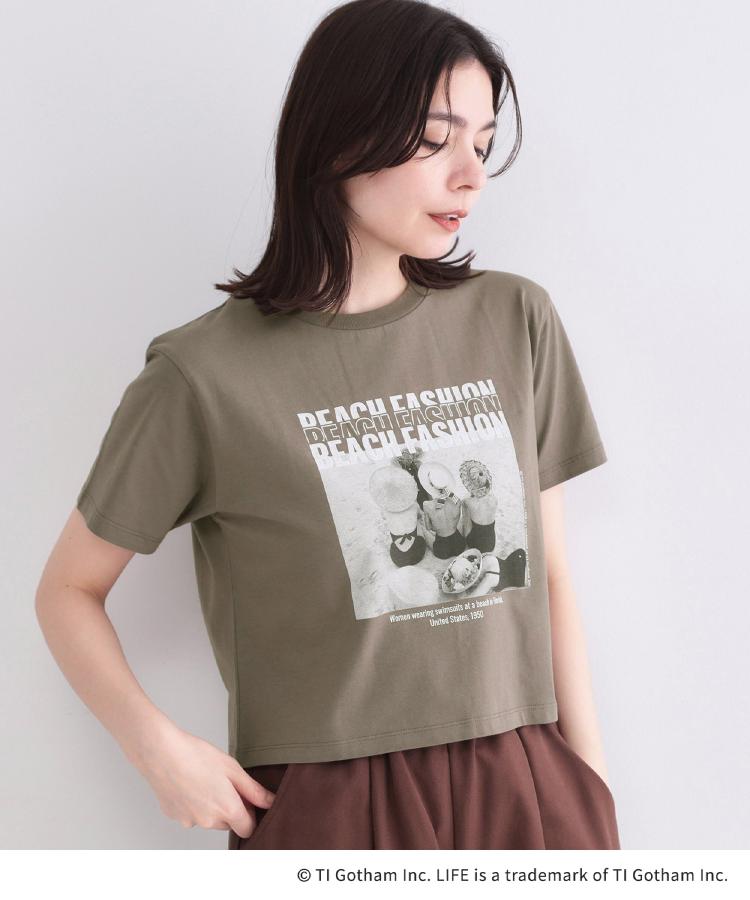 オペーク ドット クリップ OPAQUE.CLIP 【LIFE PICTURE COLLECTION】アソートフォトTシャツ （ホワイト(101)） ホワイト(101)