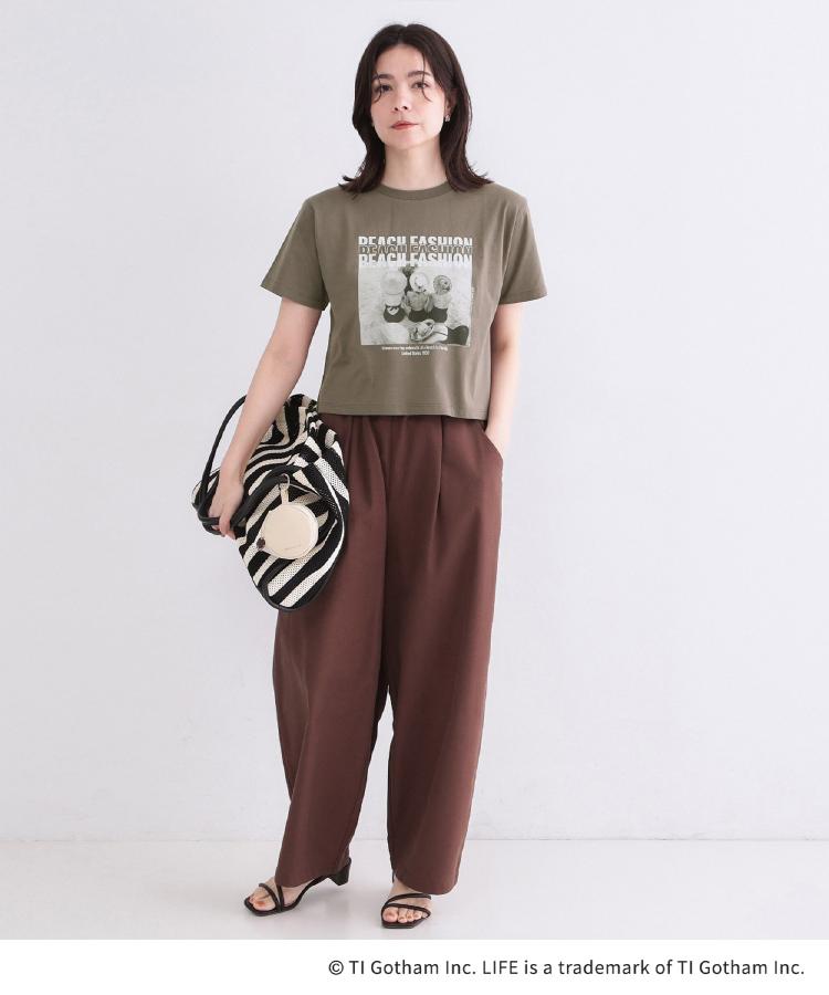 オペーク ドット クリップ OPAQUE.CLIP 【LIFE PICTURE COLLECTION】アソートフォトTシャツ （ホワイト(101)） ホワイト(101)