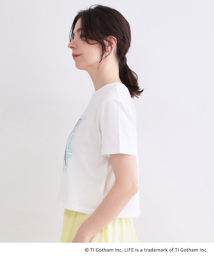 オペーク ドット クリップ OPAQUE.CLIP 【LIFE PICTURE COLLECTION】アソートフォトTシャツ （ホワイト(101)） ホワイト(101)