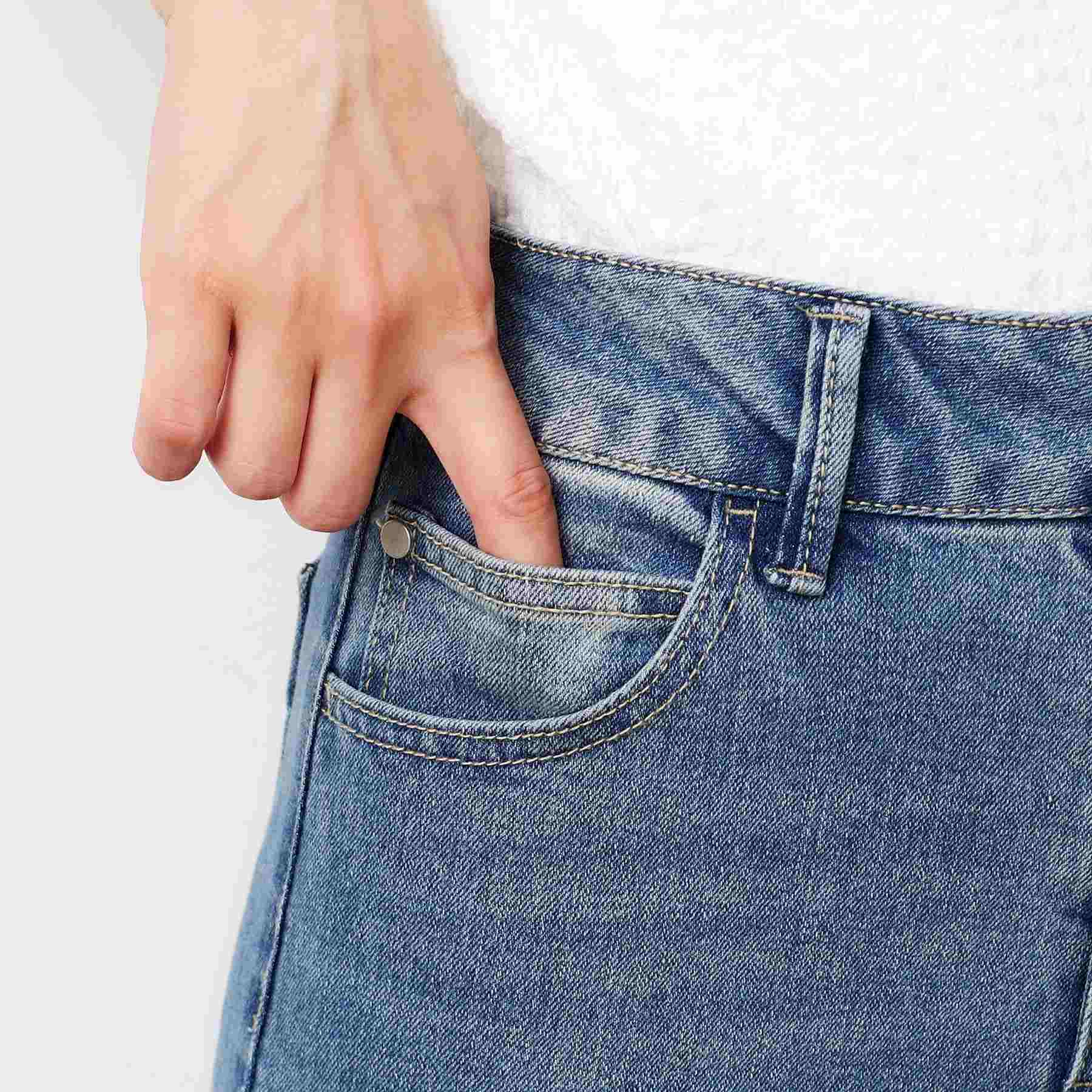オペーク ドット クリップ OPAQUE.CLIP ≪SSーLLsize≫スキニーデニムパンツ【洗濯機洗い可】 （ネイビー(094)） ネイビー(094)