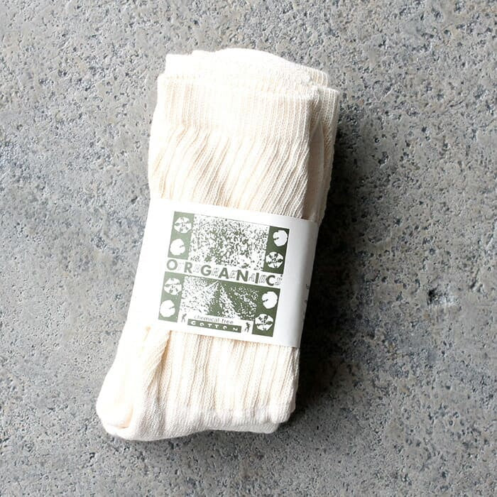 オーガニックスレッズ ORGANIC THREADS 3P REGULAR CREW SOCKS （ブラウン） ブラウン