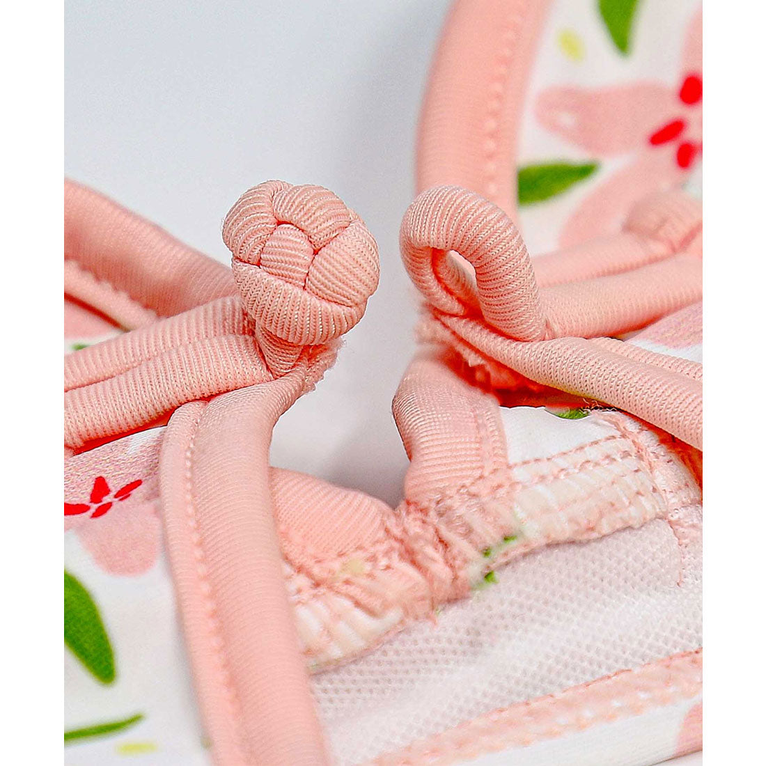 オシャレボ OSYAREVO 【ネット限定】 キッズ フラワー柄 チャイナ チュール ワンピース 水着 【返品不可商品】