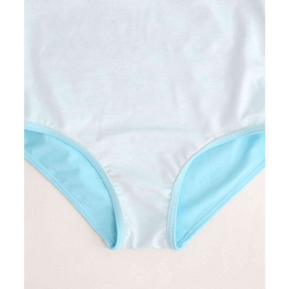 オシャレボ OSYAREVO 【ネット限定】 キッズ パフスリーブ ×ホログラム ワンピース 水着 【返品不可商品】