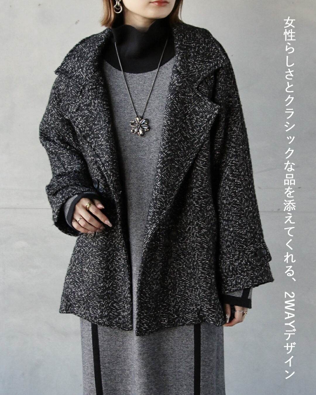 オトナ OTONA 可憐さと気品を添える ビジューブローチ （シルバー） シルバー