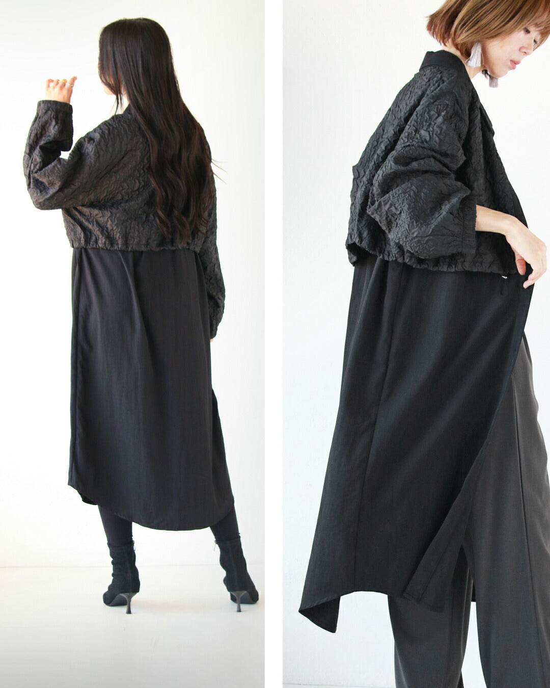 Adult OTONA Poko Poko The texture captivates the heart Dress