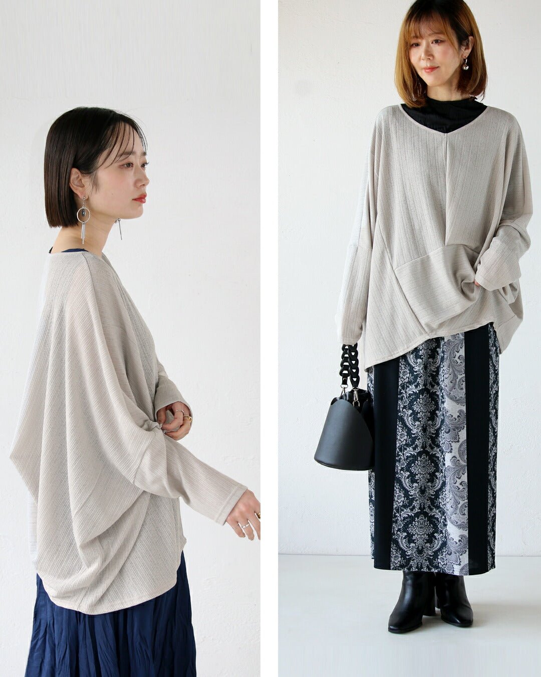 Adult OTONA Beautiful Body Covering Beautiful Drape Dolman Tops