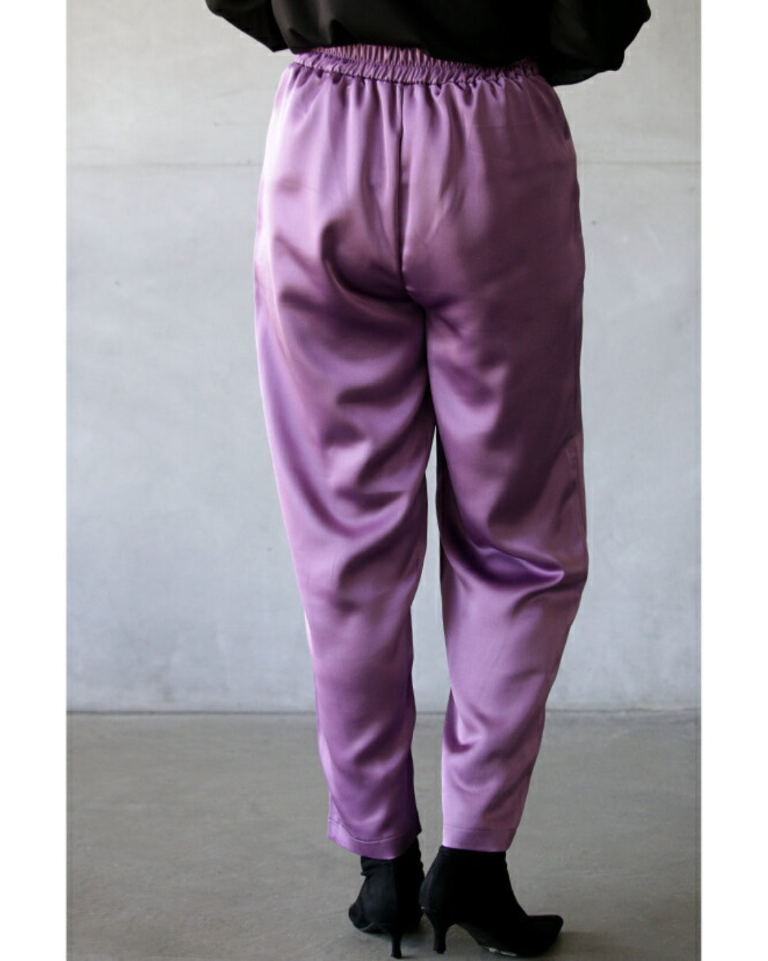 オトナ OTONA 大人の品格 ツヤパンツ （パープル） パープル