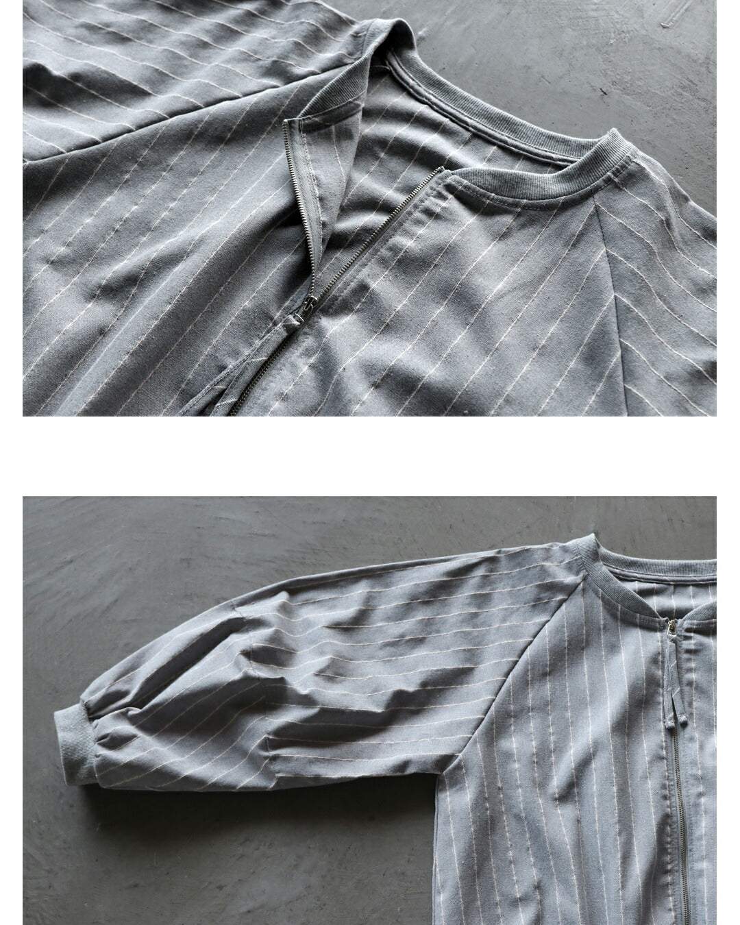 オトナ OTONA 軽やかリネンでこなれる“ちょっと羽織りたい”ときのちょい足し万能ブルゾン （グレー） グレー