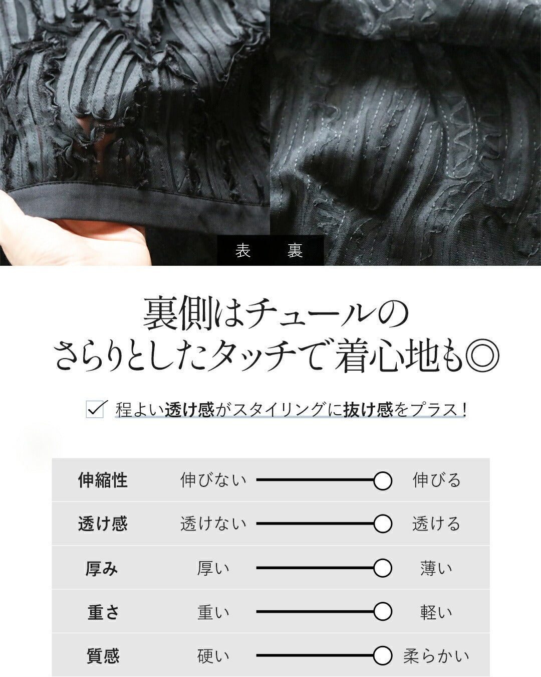オトナ OTONA 「毎日のコーデにONするだけ」格上げシアーベスト （ブラック） ブラック