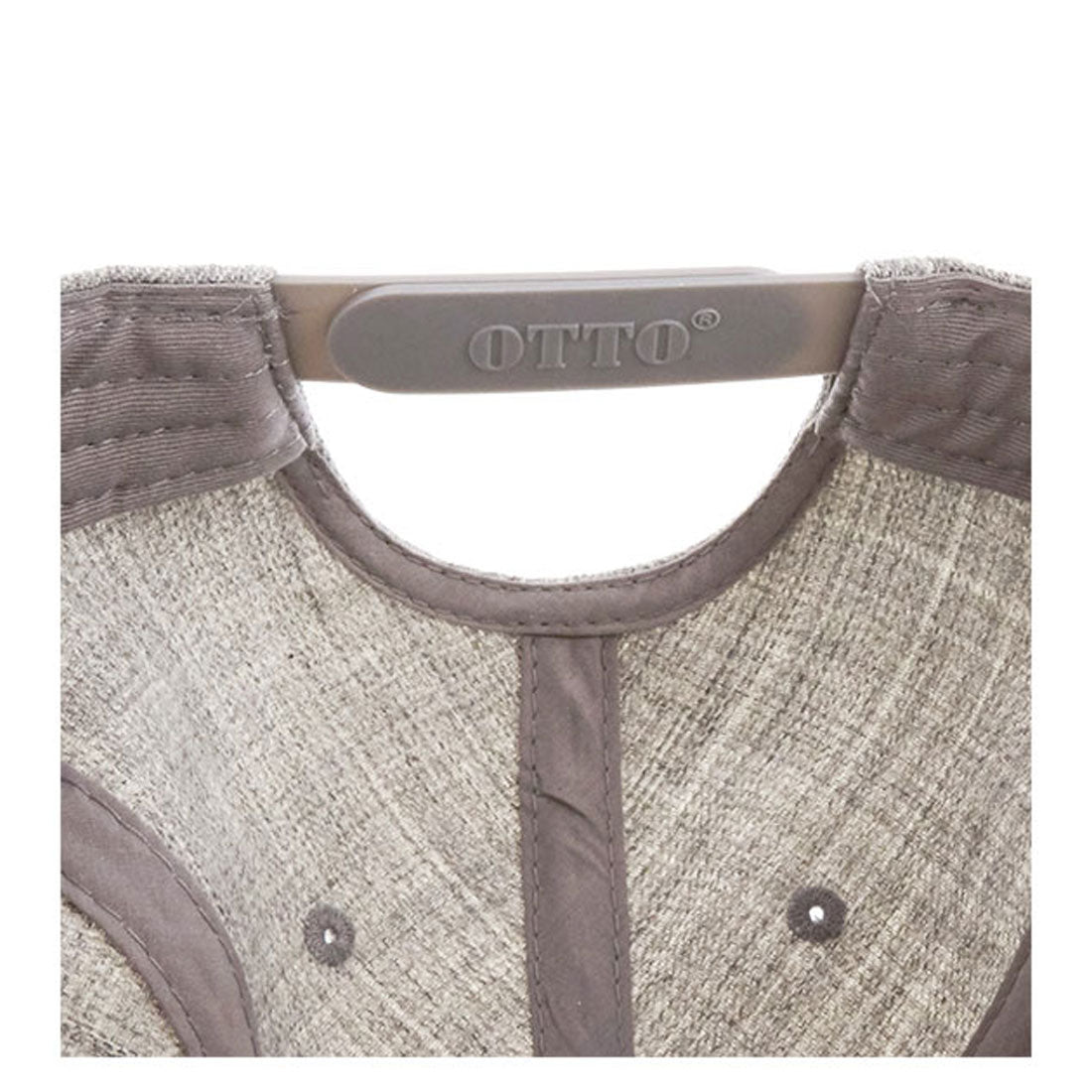 オット キャップ OTTO CAP #1054 Heather Wool Blend Twill Flat Visor （1.HeatherGray） 1.HeatherGray