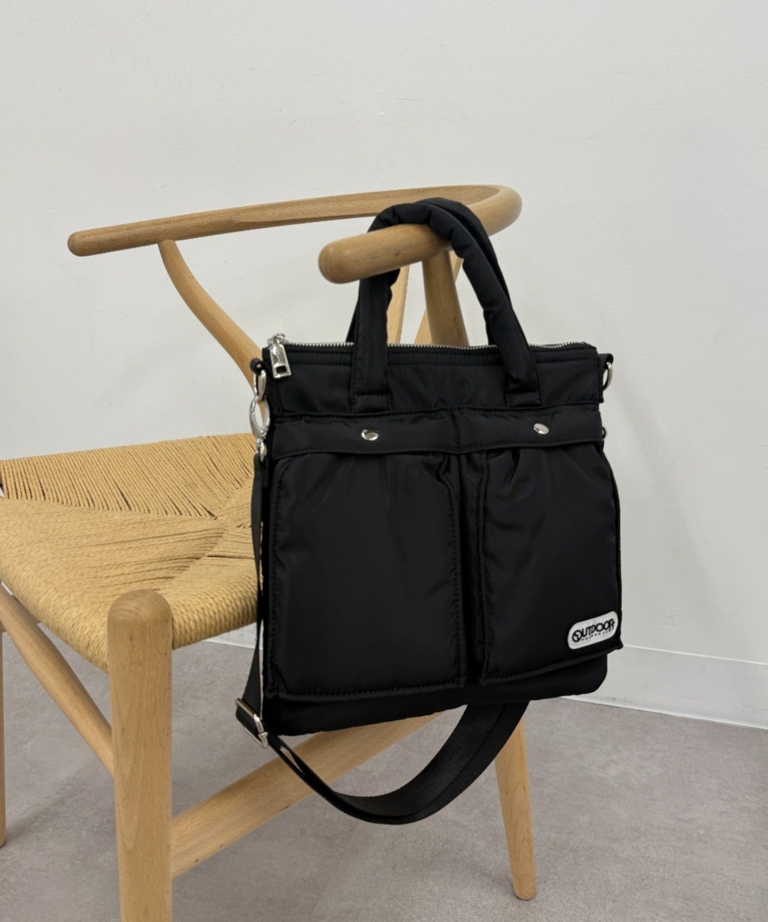 アウトドアプロダクツ OUTDOOR PRODUCTS 別注2wayヘルメットバッグ （ブラック） ブラック