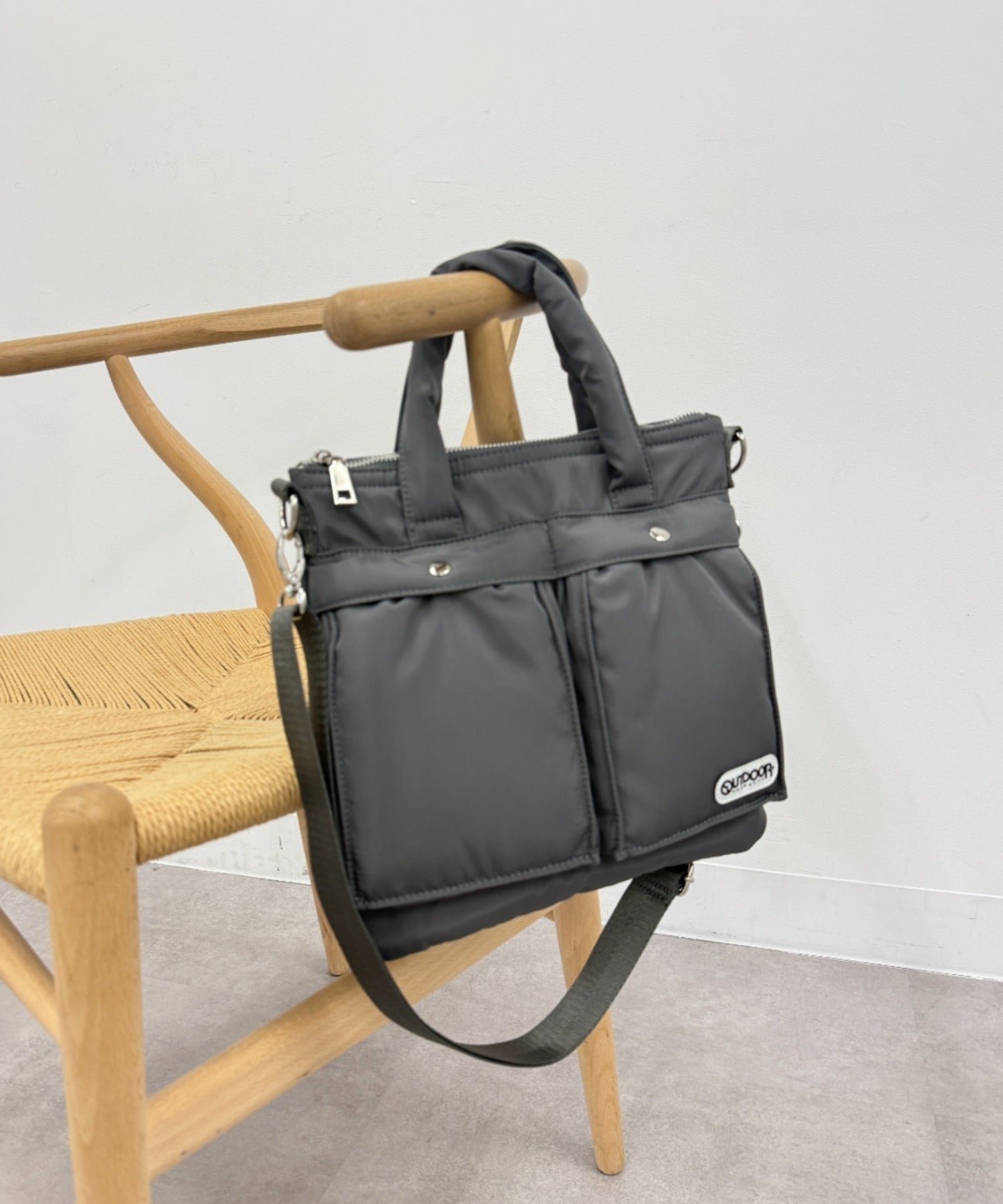 アウトドアプロダクツ OUTDOOR PRODUCTS 別注2wayヘルメットバッグ （グレー） グレー