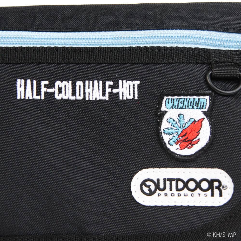 アウトドアプロダクツ OUTDOOR PRODUCTS 【僕のヒーローアカデミア×OUTDOOR PRODUCTS】缶バッチ付きフラップショルダー （グレー（死柄木弔）） グレー（死柄木弔）