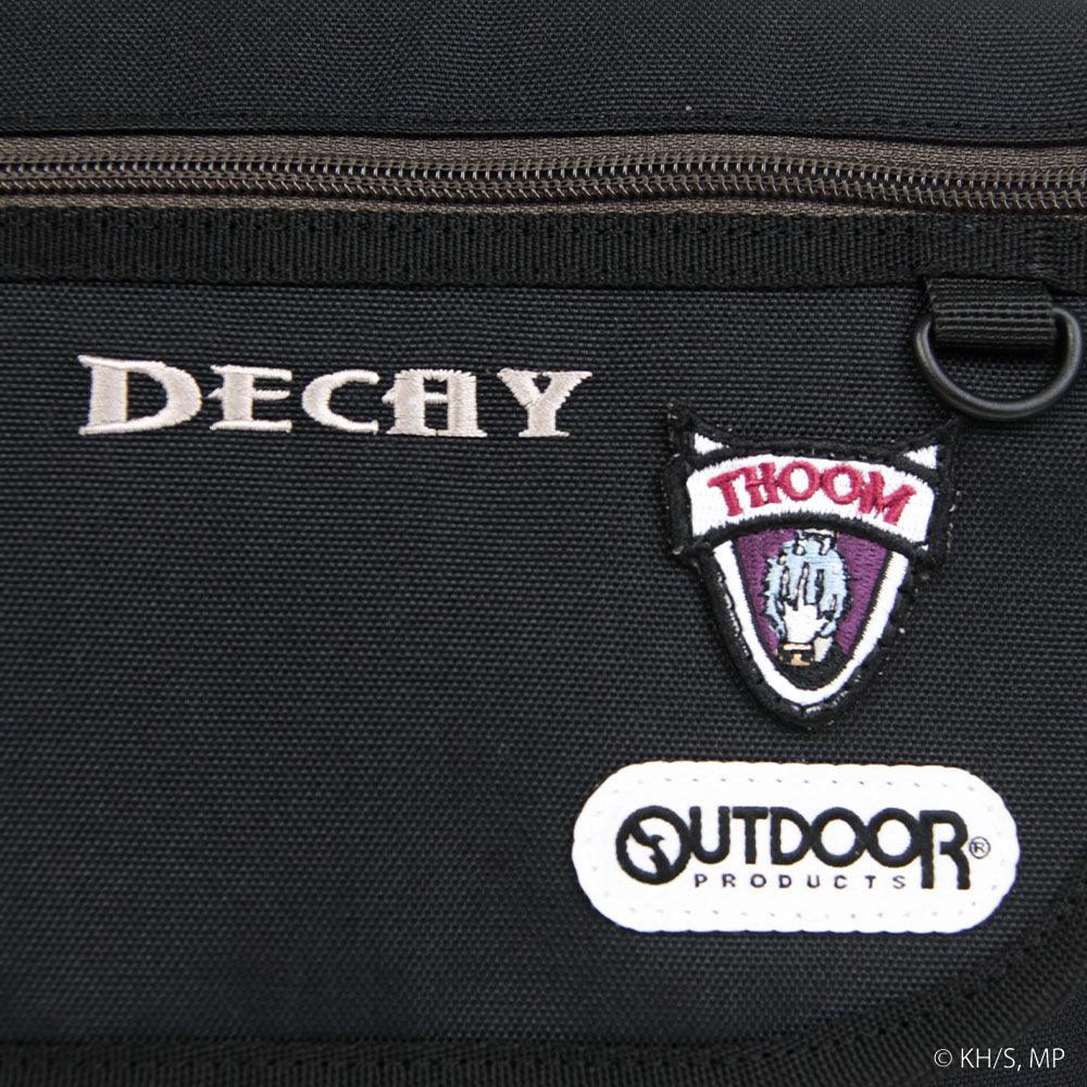 アウトドアプロダクツ OUTDOOR PRODUCTS 【僕のヒーローアカデミア×OUTDOOR PRODUCTS】缶バッチ付きフラップショルダー （グレー（死柄木弔）） グレー（死柄木弔）