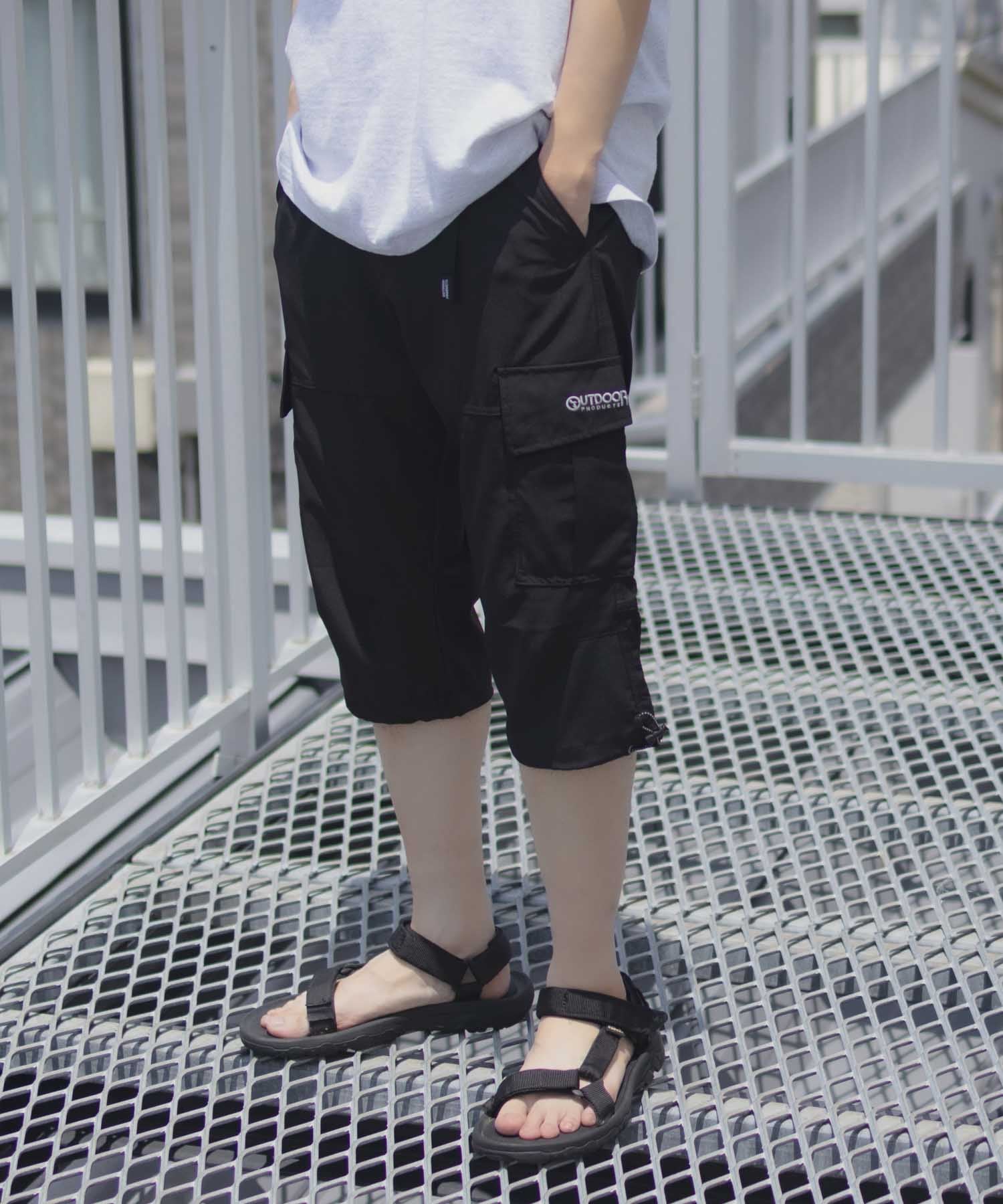 アウトドアプロダクツ OUTDOOR PRODUCTS ポリリップストレッチカーゴクロップドパンツ （ベージュ） ベージュ