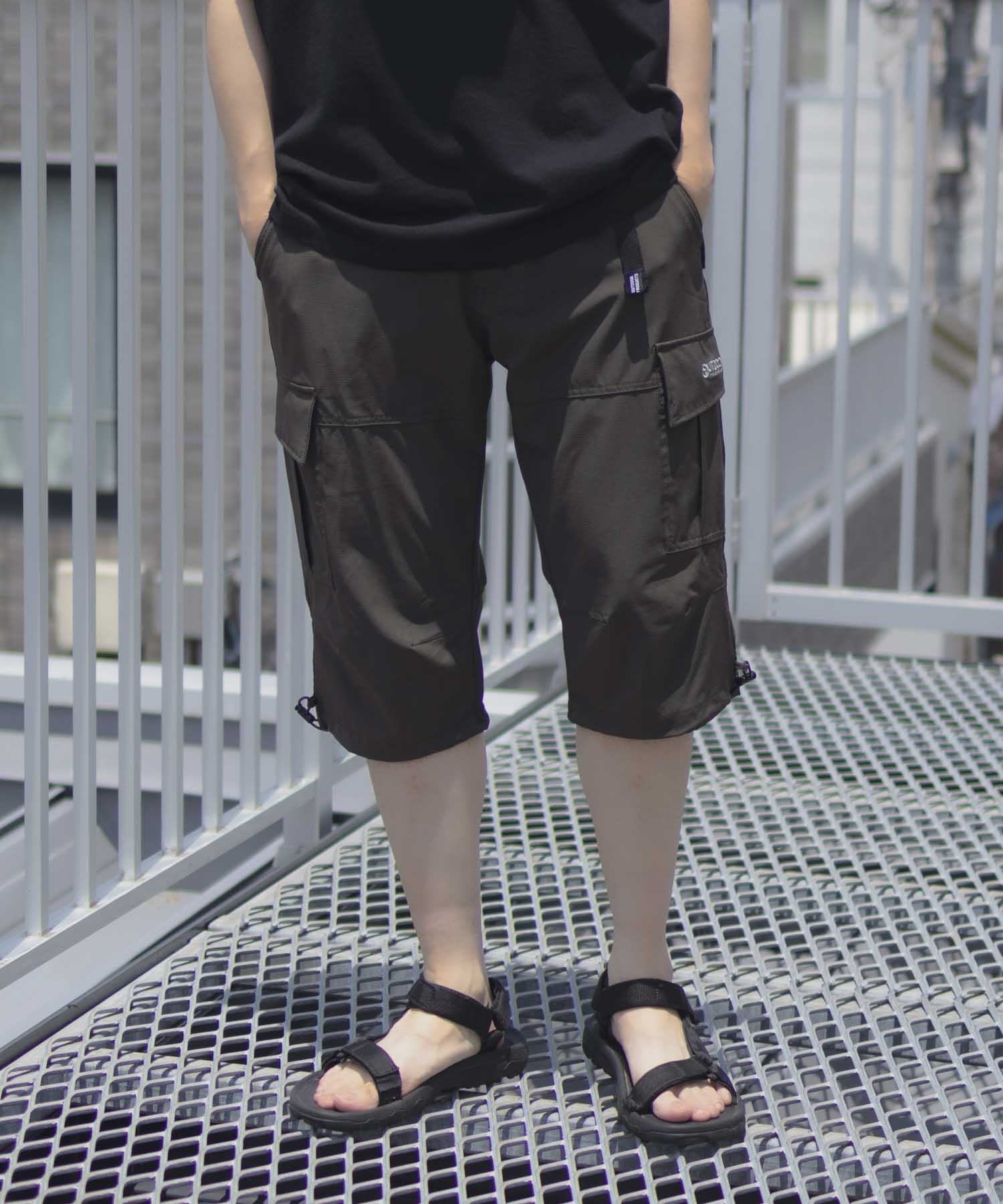 アウトドアプロダクツ OUTDOOR PRODUCTS ポリリップストレッチカーゴクロップドパンツ （ベージュ） ベージュ