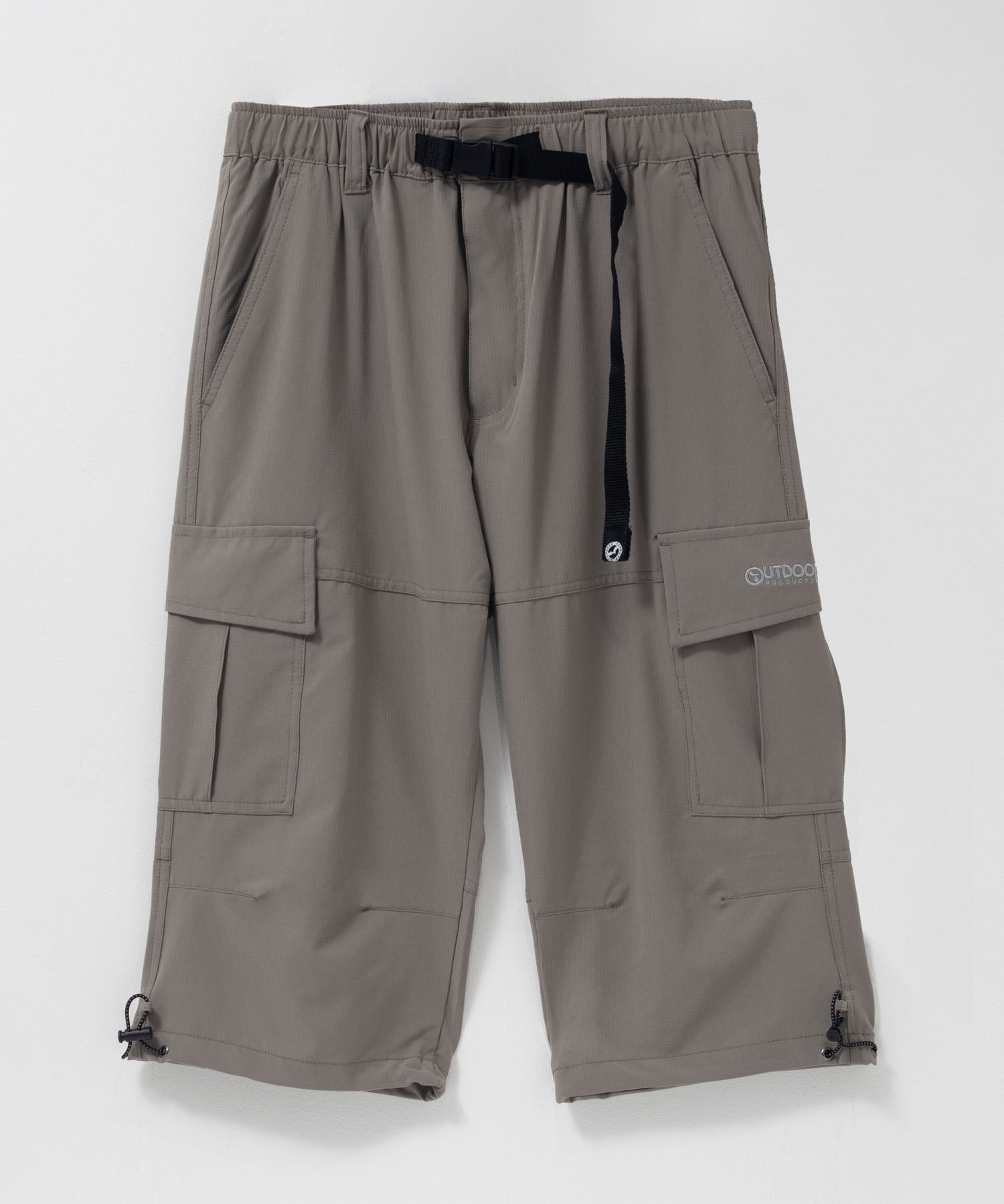 アウトドアプロダクツ OUTDOOR PRODUCTS ポリリップストレッチカーゴクロップドパンツ （ベージュ） ベージュ