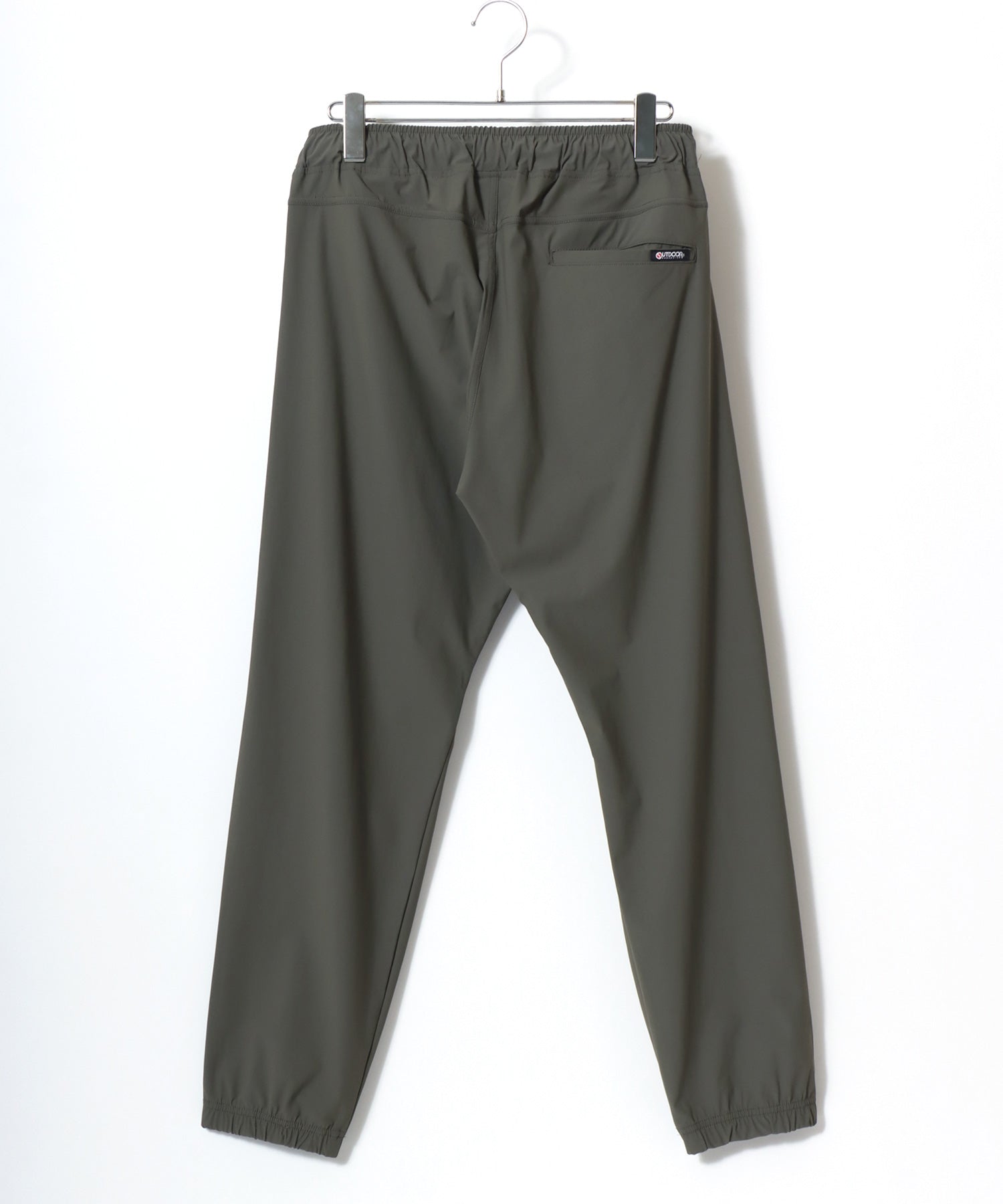 【OUTDOOR】ICEMAX/アイスマックス  接触冷感 UVカット ナイロンストレッチジョガーパンツ イージーパンツ メンズ ボトムス 春夏 快適素材 アクティブパンツ カーキ