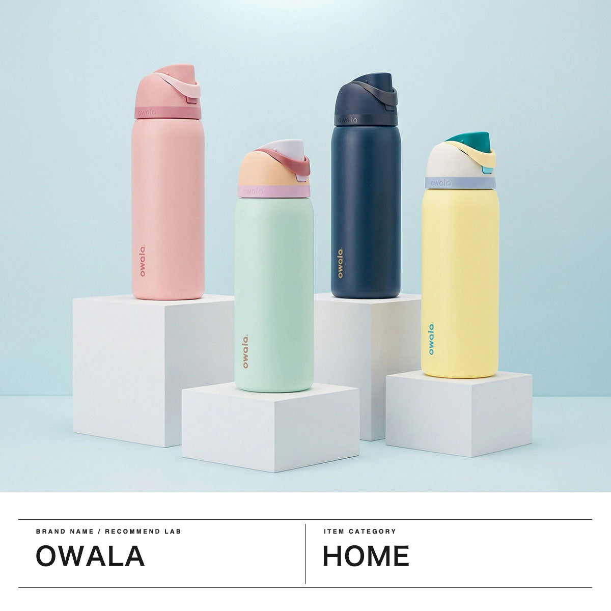 オワラ owala 日本正規品 水筒 直飲み ボトル かわいい 軽量 おしゃれ ドリンクボトル 保冷 大容量 945ml ステンレス ストラップ 大きめ ステンレスボトル 真空 ストロー付き FreeSip 32oz 【返品不可商品】 （SunnyDaze） SunnyDaze