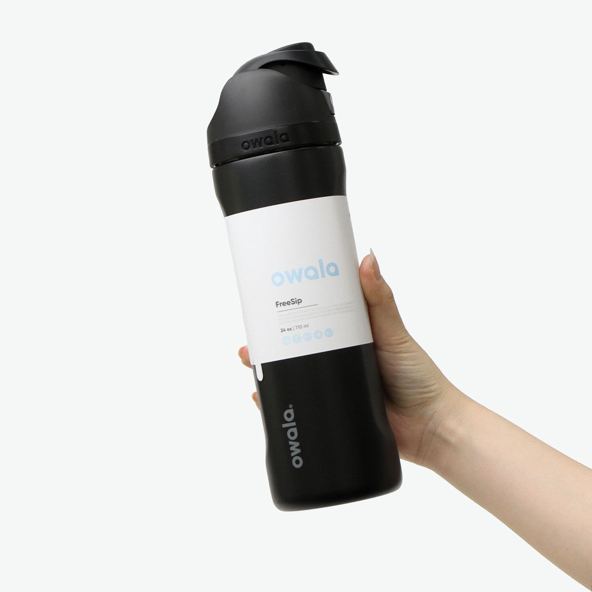 オワラ owala 日本正規品 水筒 直飲み ストロー ボトル かわいい 軽量 おしゃれ ドリンクボトル 保冷 大容量 710ml ステンレス ストラップ ステンレスボトル 真空 ストロー付き FreeSip 24oz 【返品不可商品】 （OpenAir） OpenAir