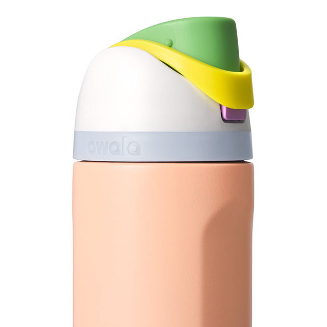 オワラ owala 日本正規品 水筒 直飲み ストロー ボトル かわいい 軽量 おしゃれ ドリンクボトル 保冷 大容量 710ml ステンレス ストラップ ステンレスボトル 真空 ストロー付き FreeSip 24oz 【返品不可商品】 （OpenAir） OpenAir