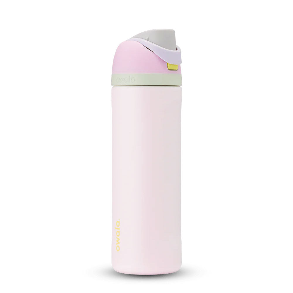 オワラ owala 日本正規品 水筒 直飲み ストロー ボトル かわいい 軽量 おしゃれ ドリンクボトル 保冷 大容量 710ml ステンレス ストラップ ステンレスボトル 真空 ストロー付き FreeSip 24oz 【返品不可商品】 （CandyCoated） CandyCoated