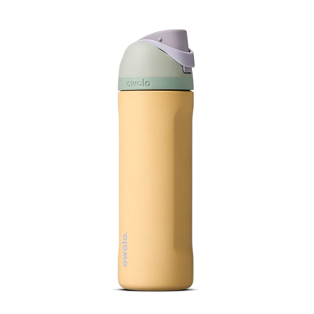 オワラ owala 日本正規品 水筒 直飲み ストロー ボトル かわいい 軽量 おしゃれ ドリンクボトル 保冷 大容量 710ml ステンレス ストラップ ステンレスボトル 真空 ストロー付き FreeSip 24oz 【返品不可商品】 （Beachfront） Beachfront
