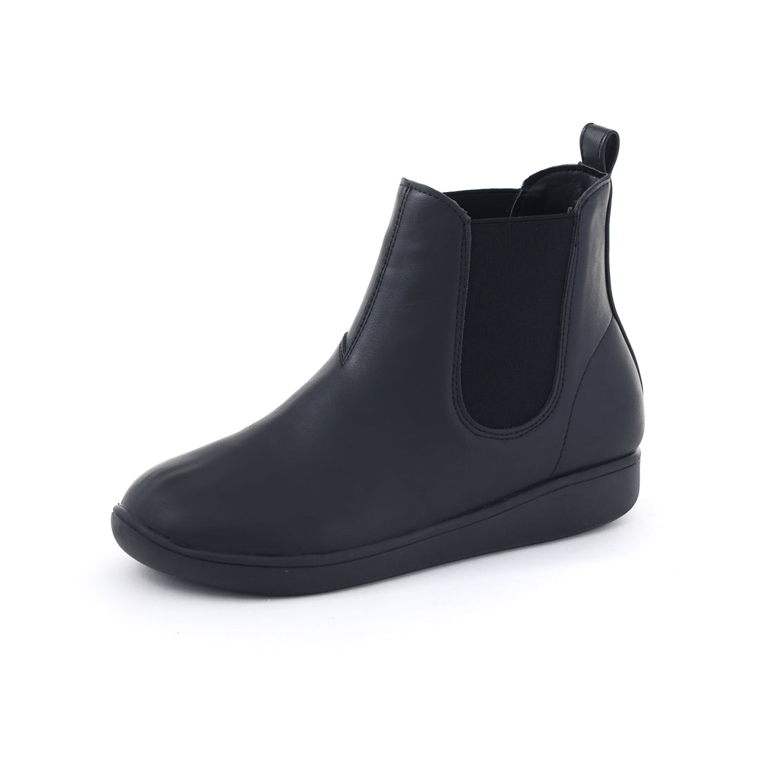 ペニーレイン PENNY LANE レディース ブーツ サイドゴア 3192 ショートブーツ 厚底 履きやすい 歩きやすい 疲れにくい やわらかい （ブラック） ブラック