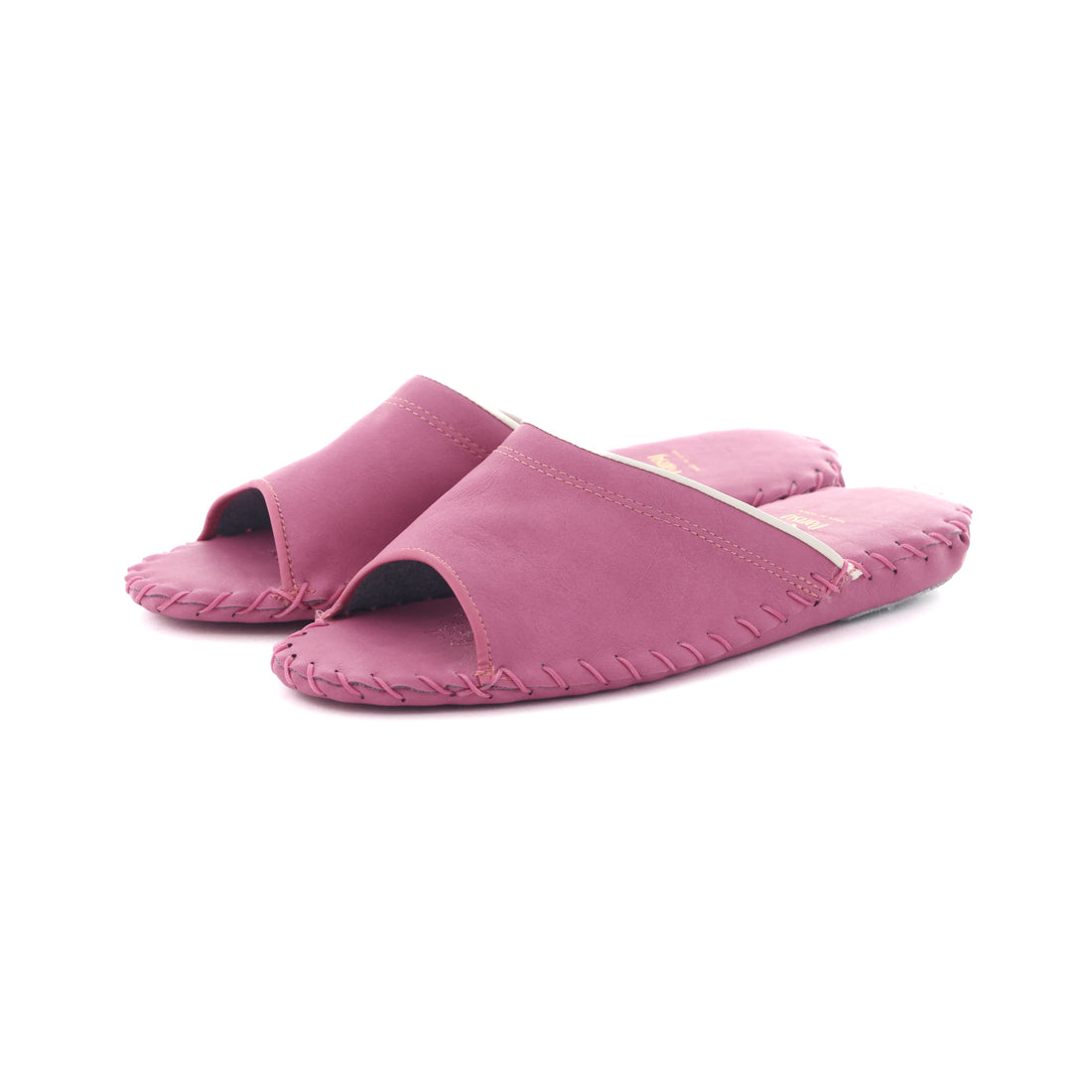 Pansy Ladies Slippers Room Shoes Indoor Footwear Simple Flat Leather W