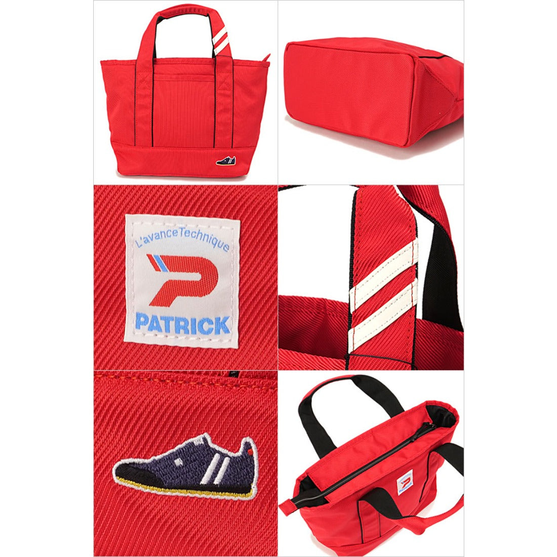 パトリック PATRICK GOLF MINI TOTE LP RED レッド [263-627] （レッド） レッド