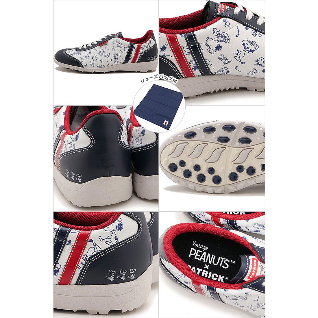 パトリック PATRICK GOLF PAMIR-CP/SNP トリコロール WHT [G2340] （WHT） WHT