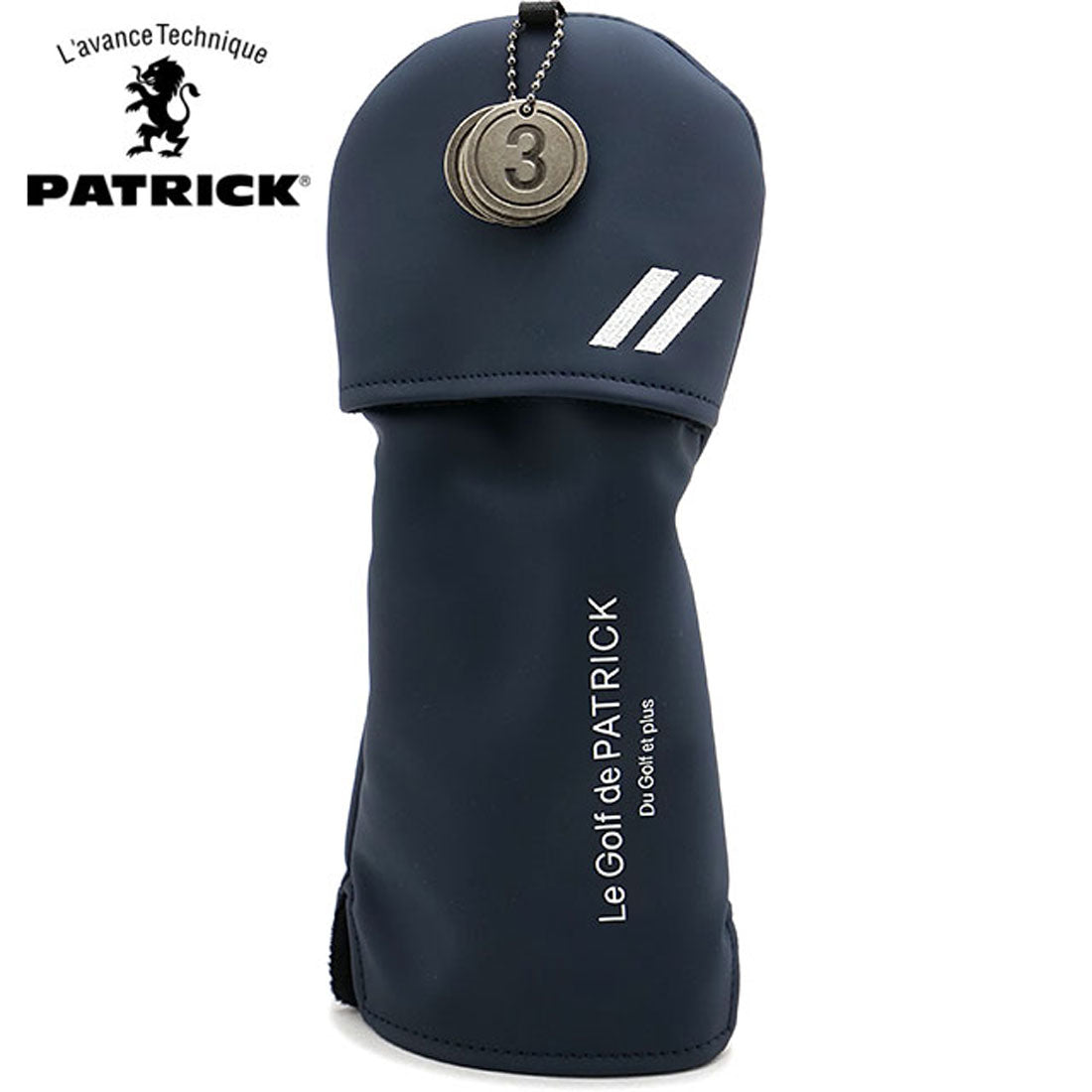 パトリック PATRICK GOLF HEAD COVER FW NVY [241-822] （NVY） NVY